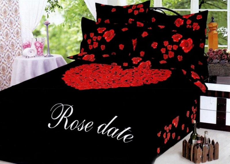  Секси-спално-бельо-черно-и-червено 