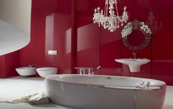  създаване на красива и стилна баня- осветяване 