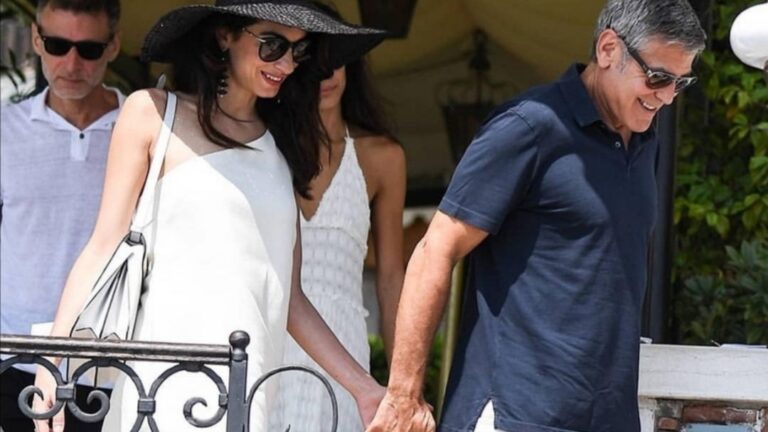 Джордж Клуни и съпругата му са щастлива двойка