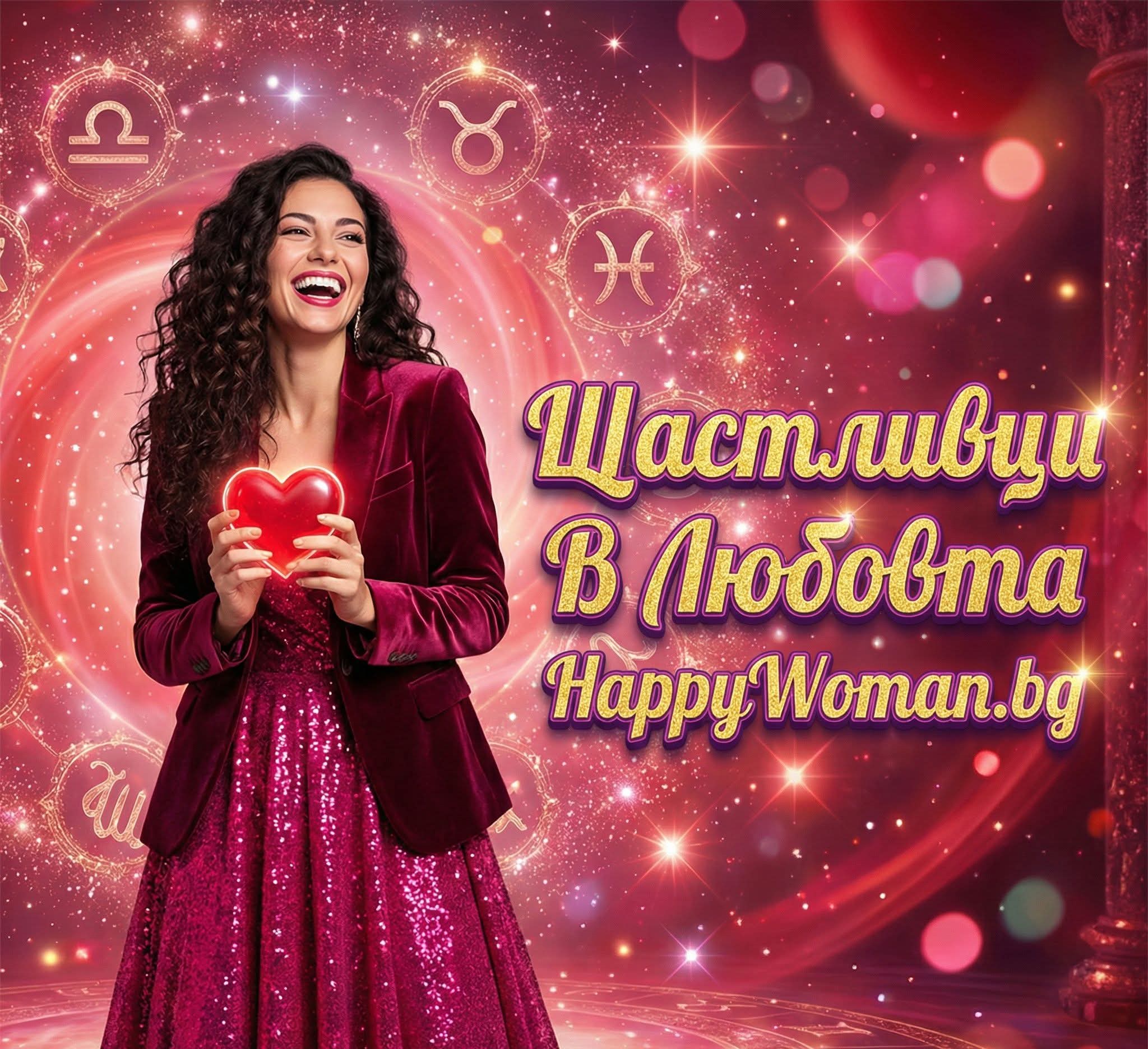 Три зодии, които са ЩАСТЛИВЦИ в ЛЮБОВТА Щастливци В Любовта / снимка с авторски права на списание HappyWoman.bg