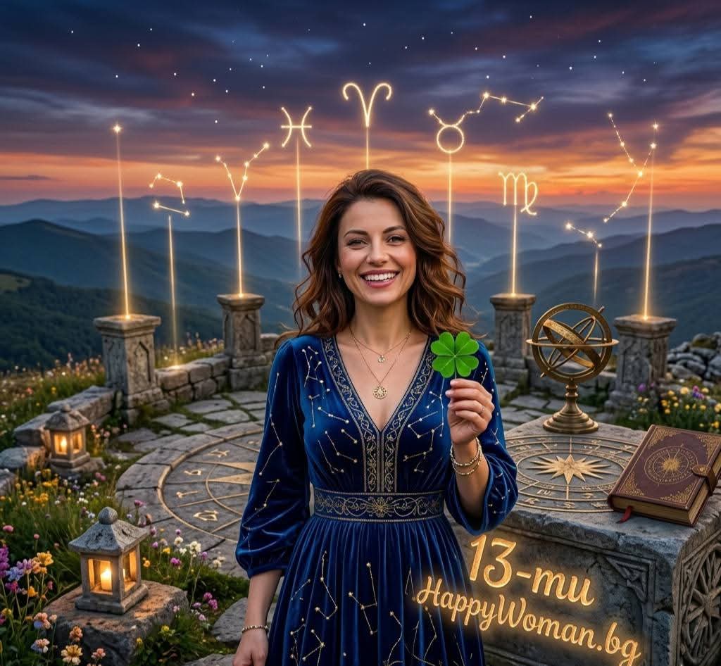 Три зодии ще сбъднат мечтите си на 13-ти петък 13-ти петък късметлийски ден /. снимка с авторски права на списание HappyWoman.bg