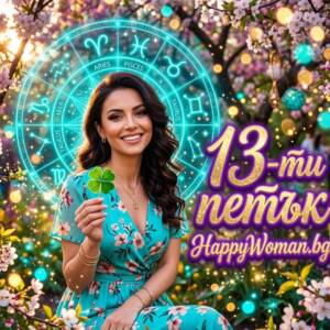 Три зодии ще сбъднат мечтите си на 13-ти петък Привличане на късмет на 13-ти петък / снимка с авторски права на списание HappyWoman.bg
