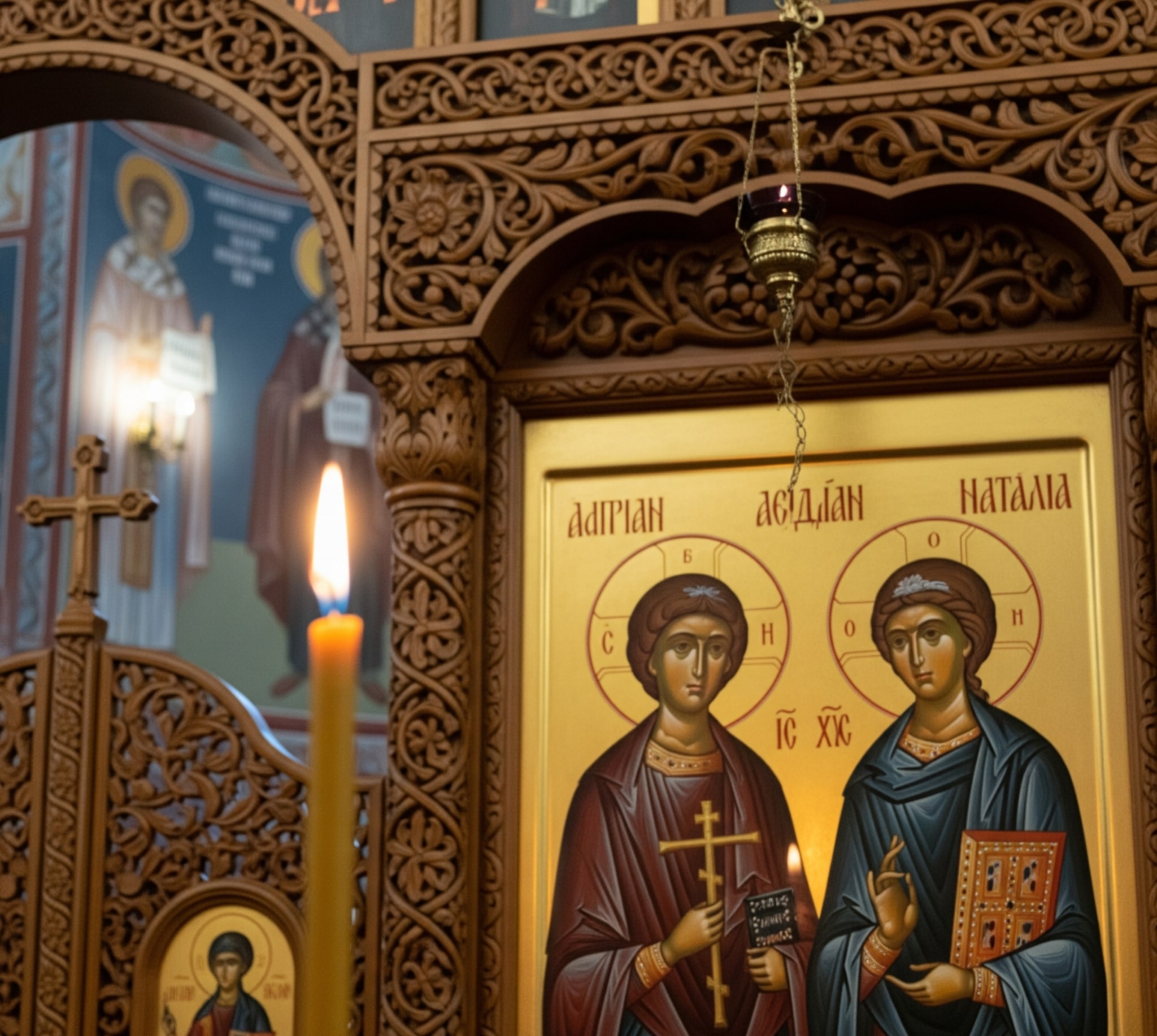 26 август - Имен ден, Свети мъченици Адриан и Наталия