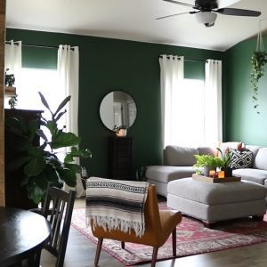 Как да използвате зеления цвят, за да освежите дневната си
