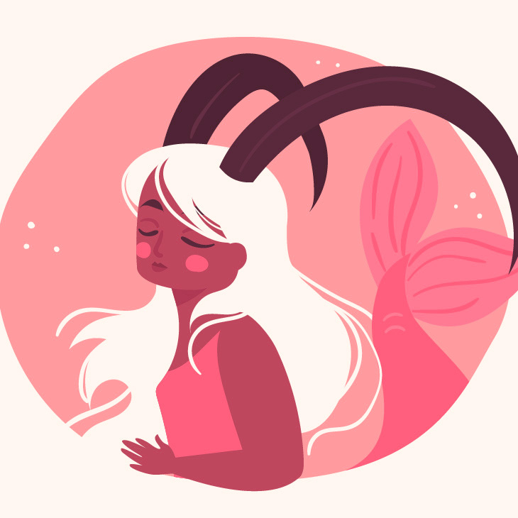  козирог - цедилка на устата 