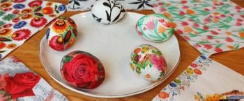 Декупаж на великденски яйца - нестандартна и ефектна декорация на великденската трапеза!