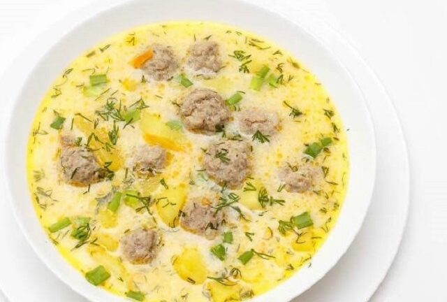 Супа топчета – вкусна рецепта