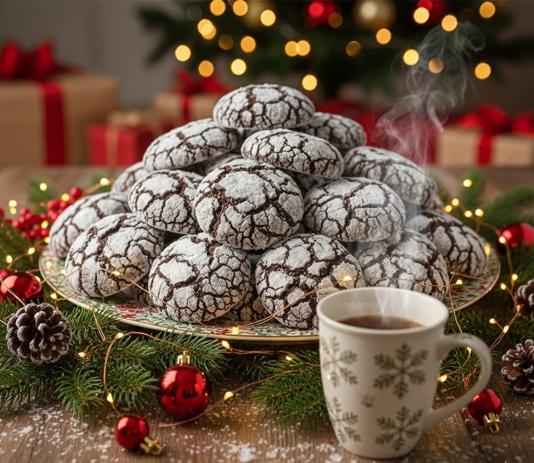 Шоколадови напукани сладки