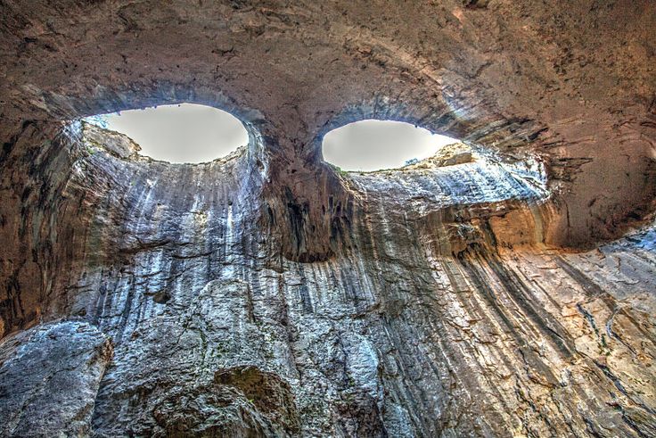 Пещера Проходна, известна още като Очите на Бога, е една