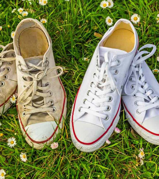 6-те най-добри начина за почистване на бели обувки