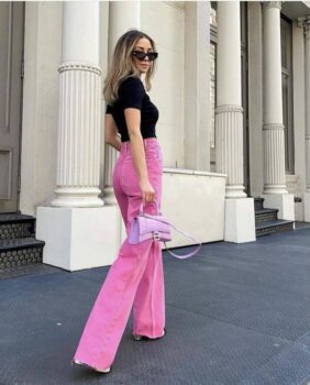 съчетания с розов панталон