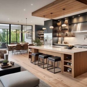 11 свежи идеи за интериор на кухня с хол