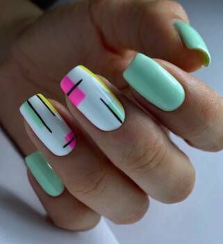  морски маникюр 