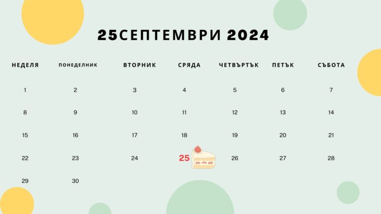 25 септември – факти, рожденици и празници