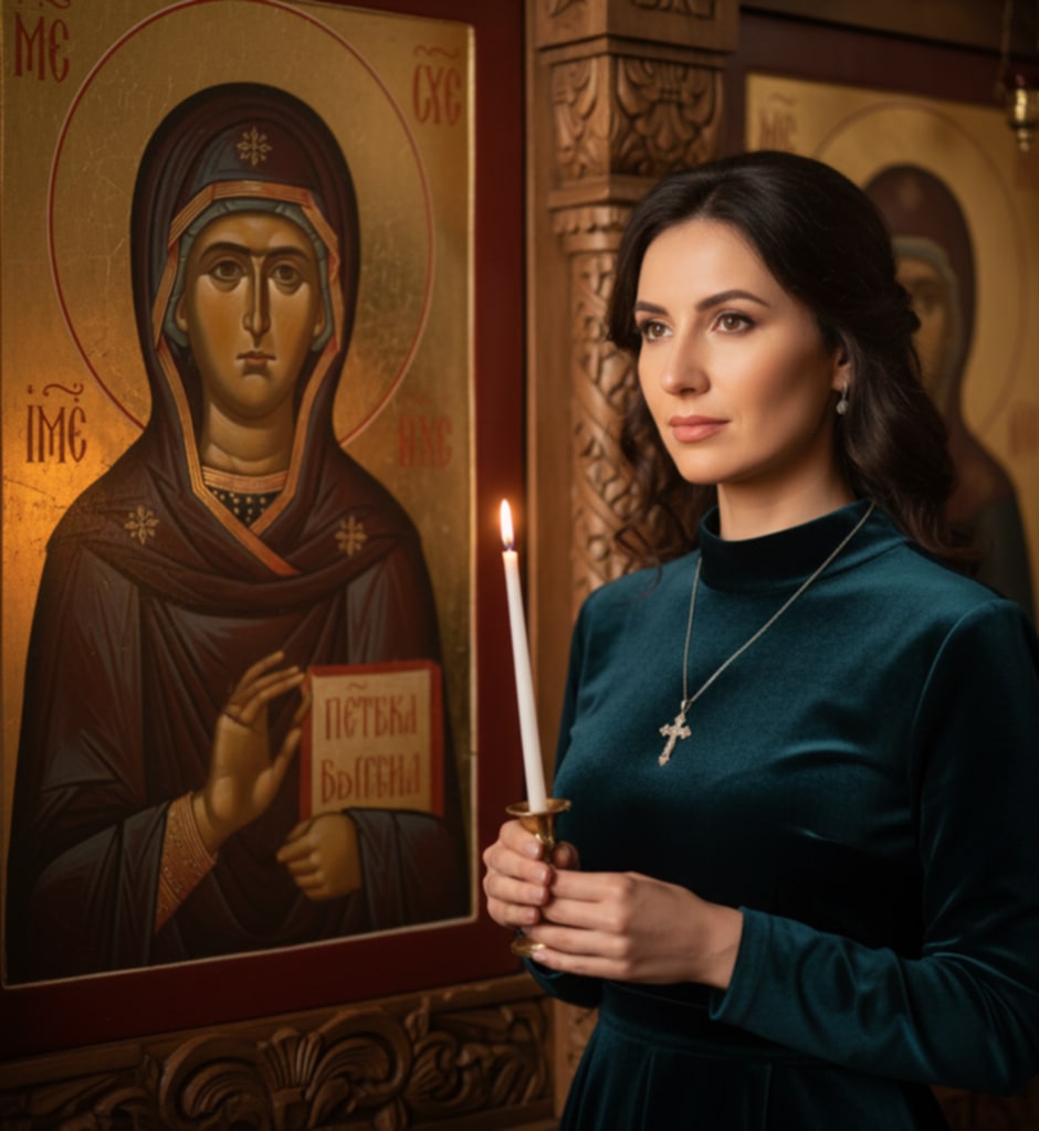 14 октомври - Петковден, св. преподобна Параскева Епиватска (Петка Българска) 14 октомври - Петковден, св. преподобна Параскева Епиватска (Петка Българска)