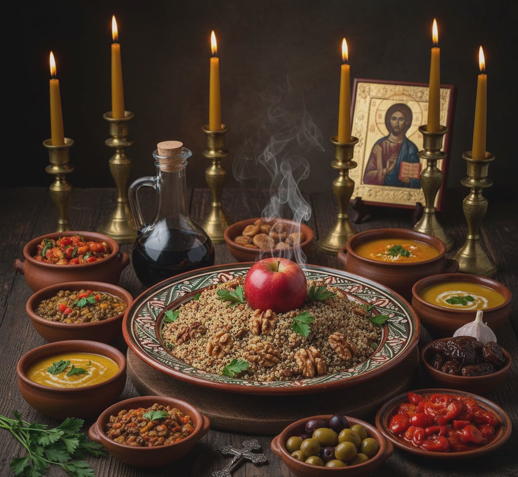 15 ноември - Начало на Коледни пости. Св. мчци Гурий, Самон и Авив