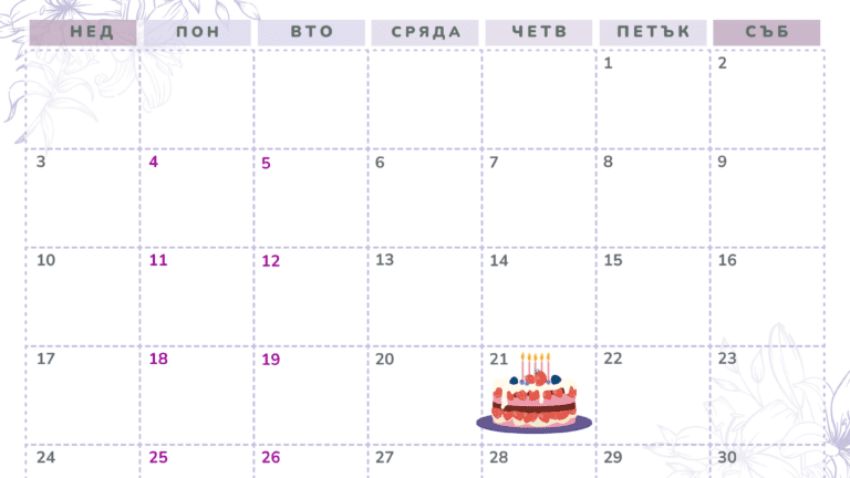 21 ноември – факти, рожденици и празници