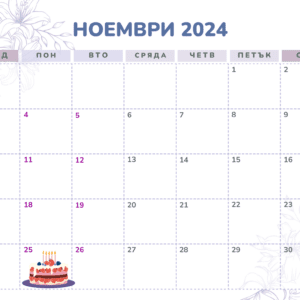 25 ноември – факти, рожденици и празници