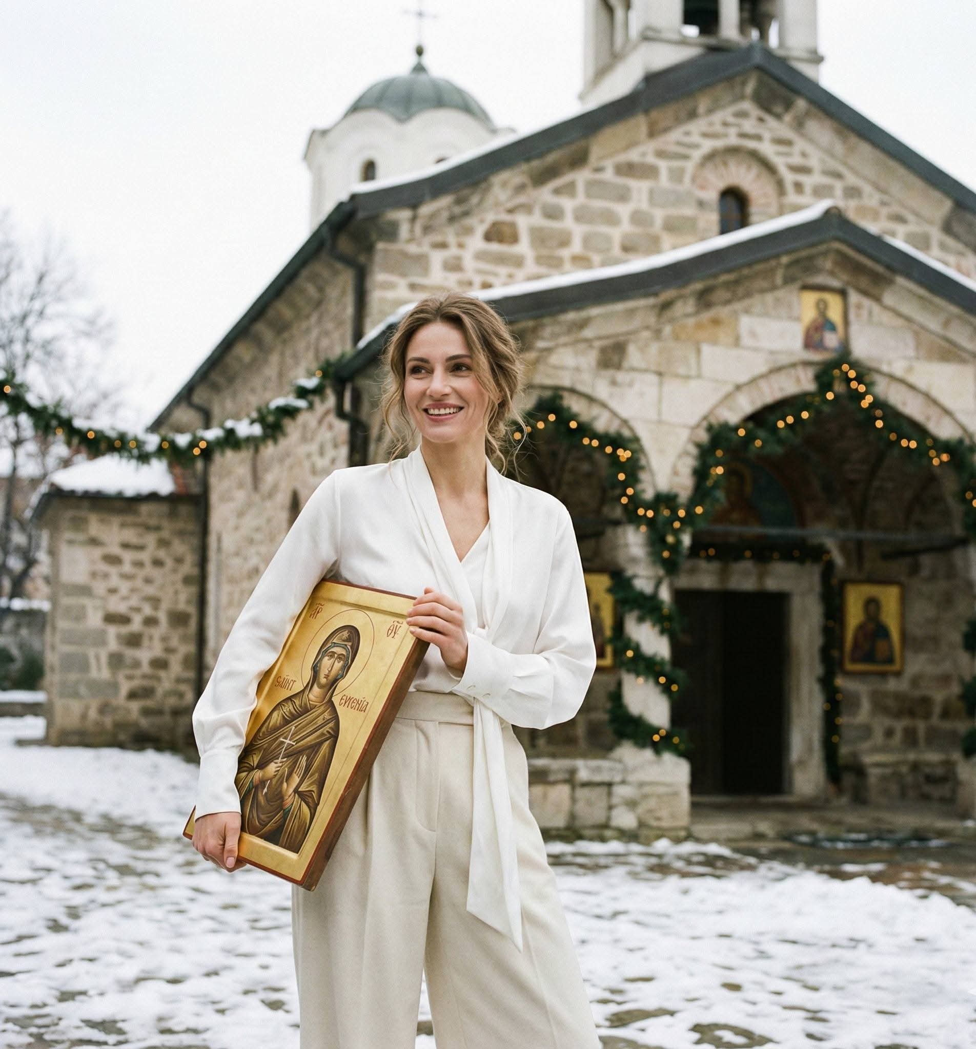 24 декември - Почитаме Света преподобномъченица Евгения 24 декември - Почитаме Света преподобномъченица Евгения