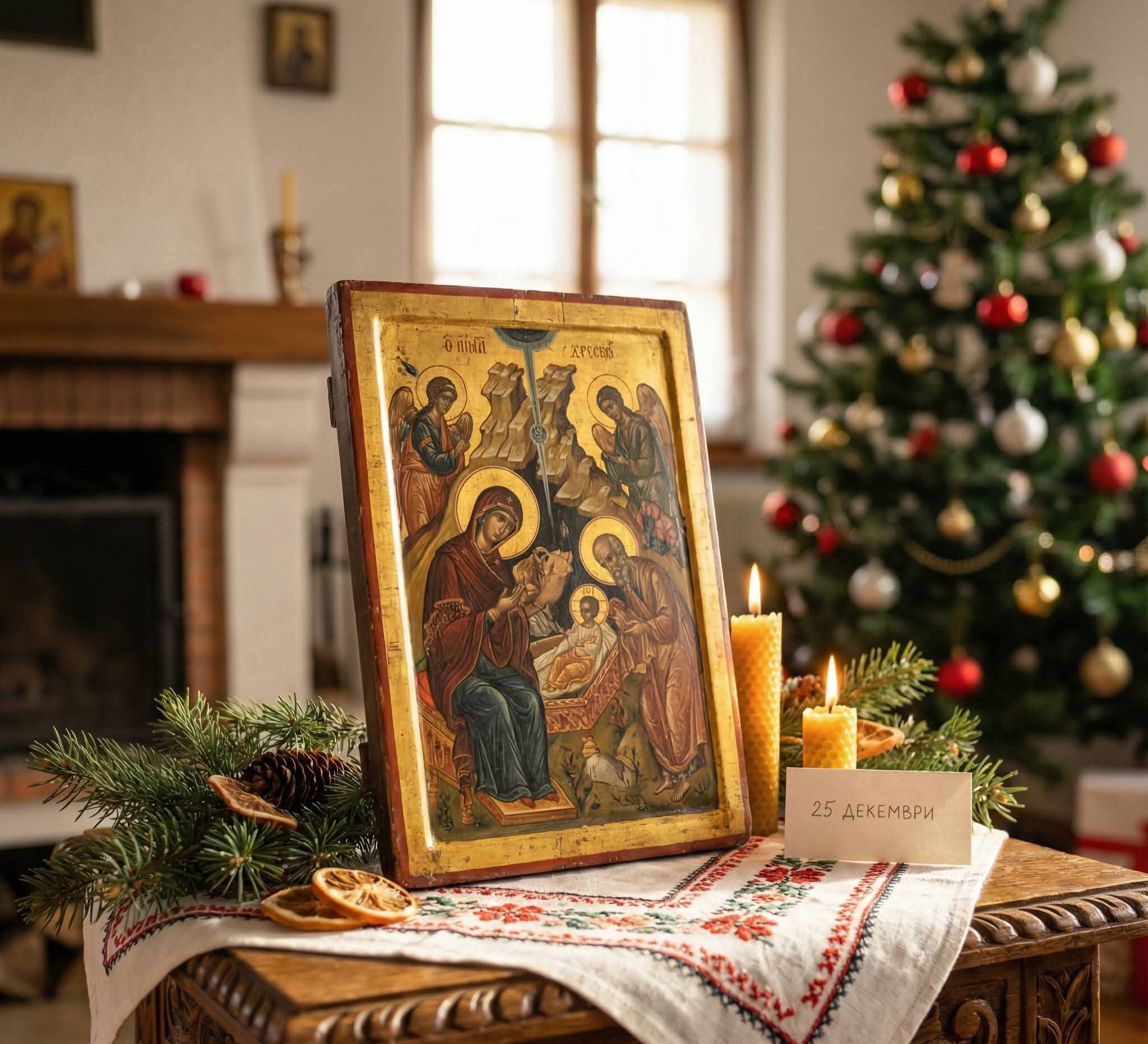 25 Декември - Рождество Христово – най-светлият християнски празник 25 Декември - Рождество Христово – най-светлият християнски празник