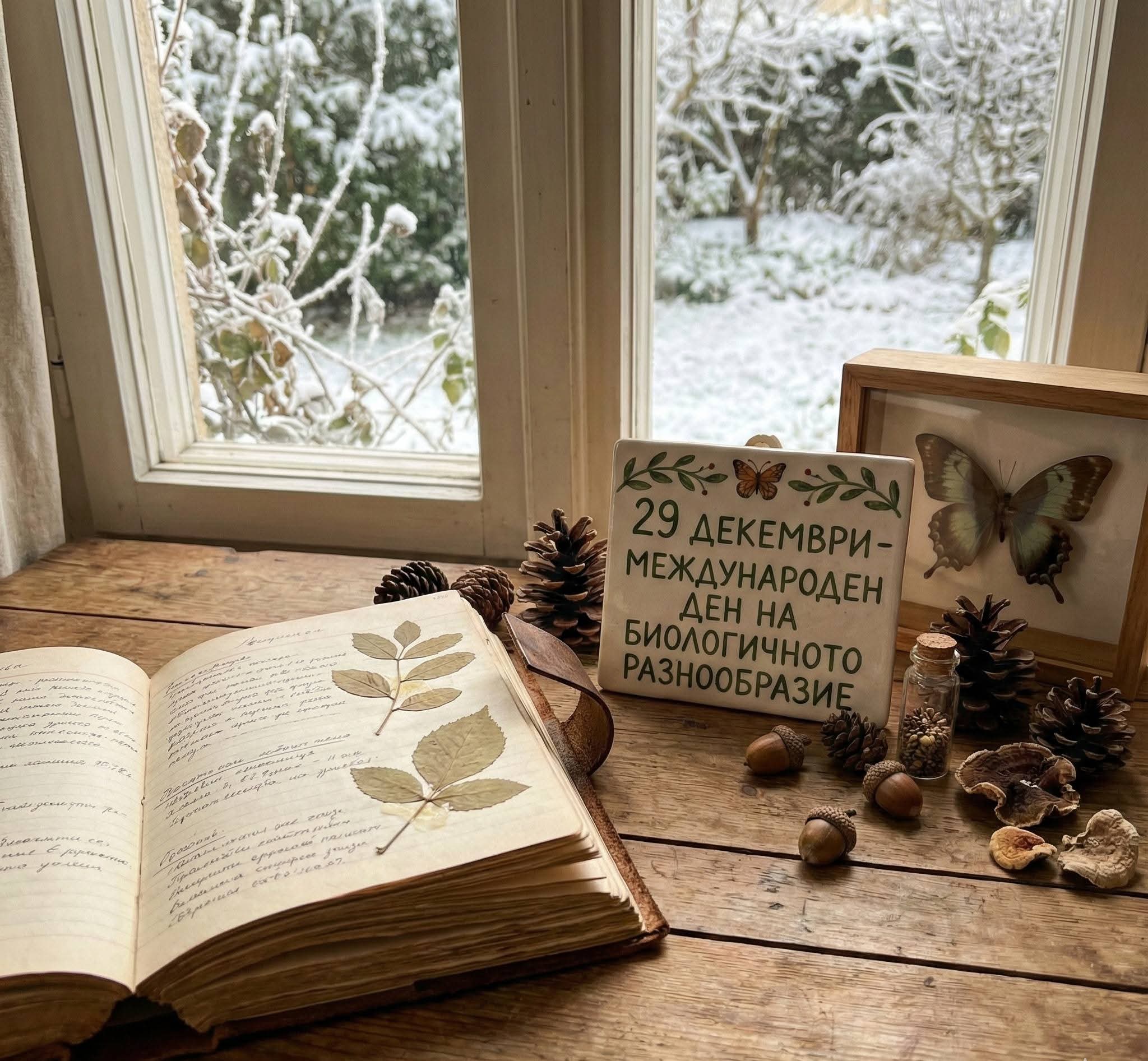 29 декември - Международен ден на биологичното разнообразие 29 декември - Международен ден на биологичното разнообразие