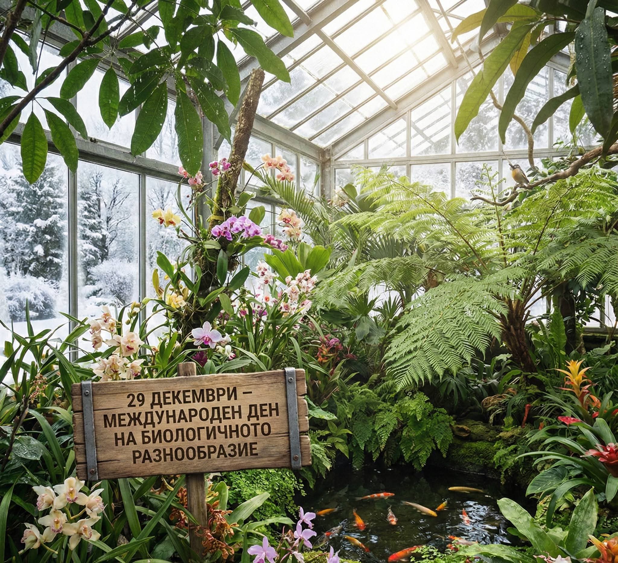 29 декември - Международен ден на биологичното разнообразие 29 декември - Международен ден на биологичното разнообразие