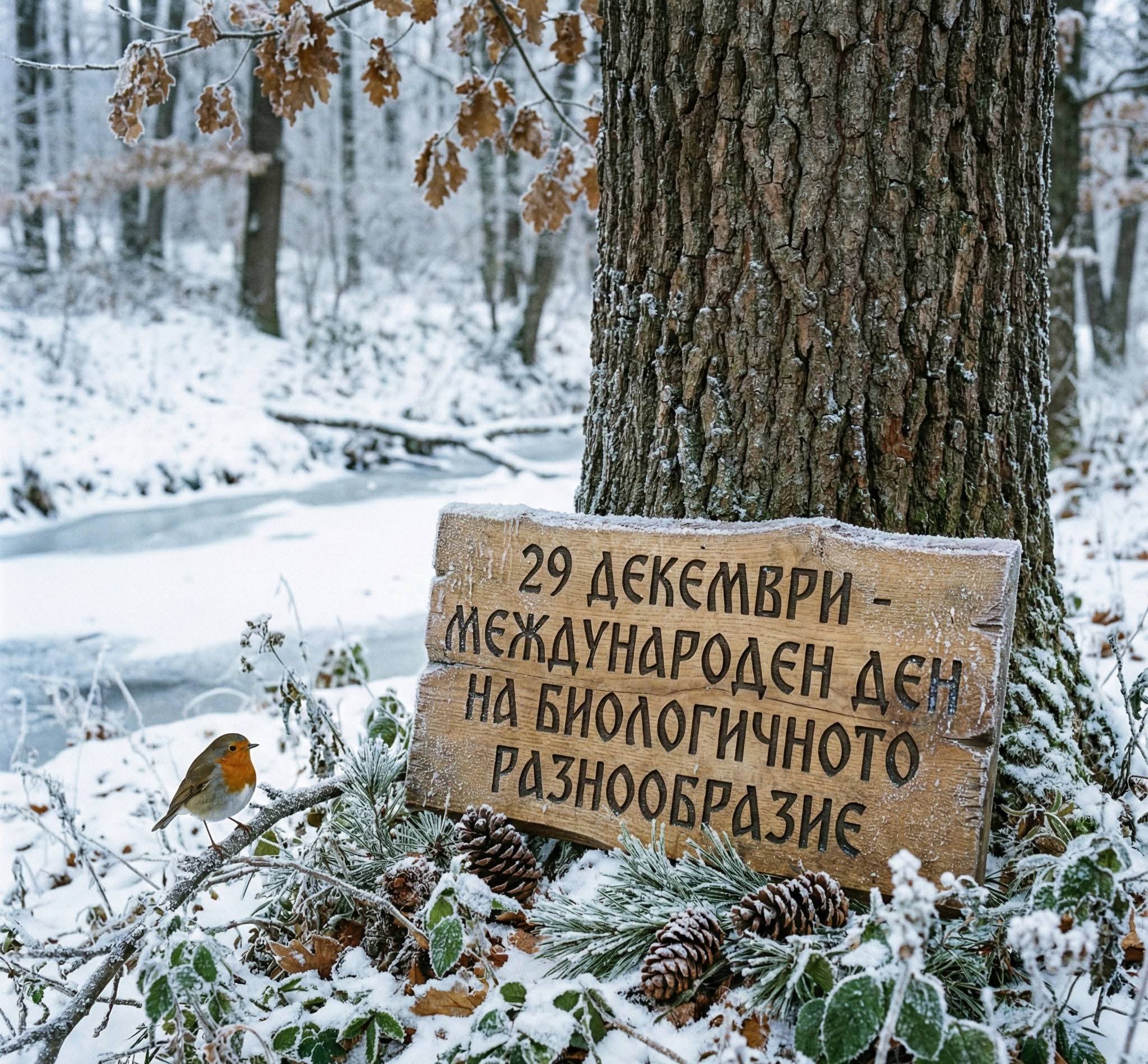 29 декември - Международен ден на биологичното разнообразие 29 декември - Международен ден на биологичното разнообразие