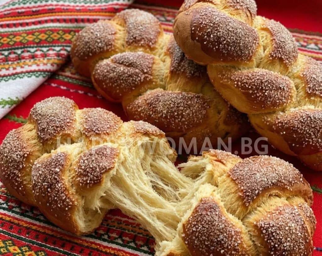 Пухкав и ароматен козунак без месене