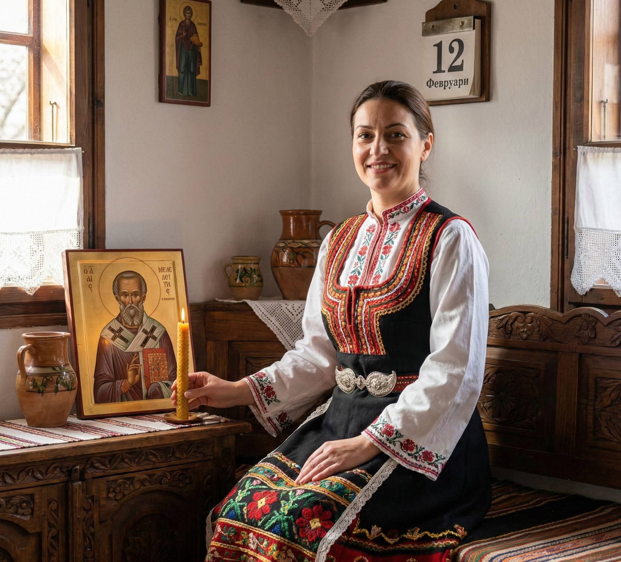 12 февруари - Почитаме Св. Мелетий 12 февруари - Почитаме Св. Мелетий / снимка с авторски права на списание HappyWoman.bg