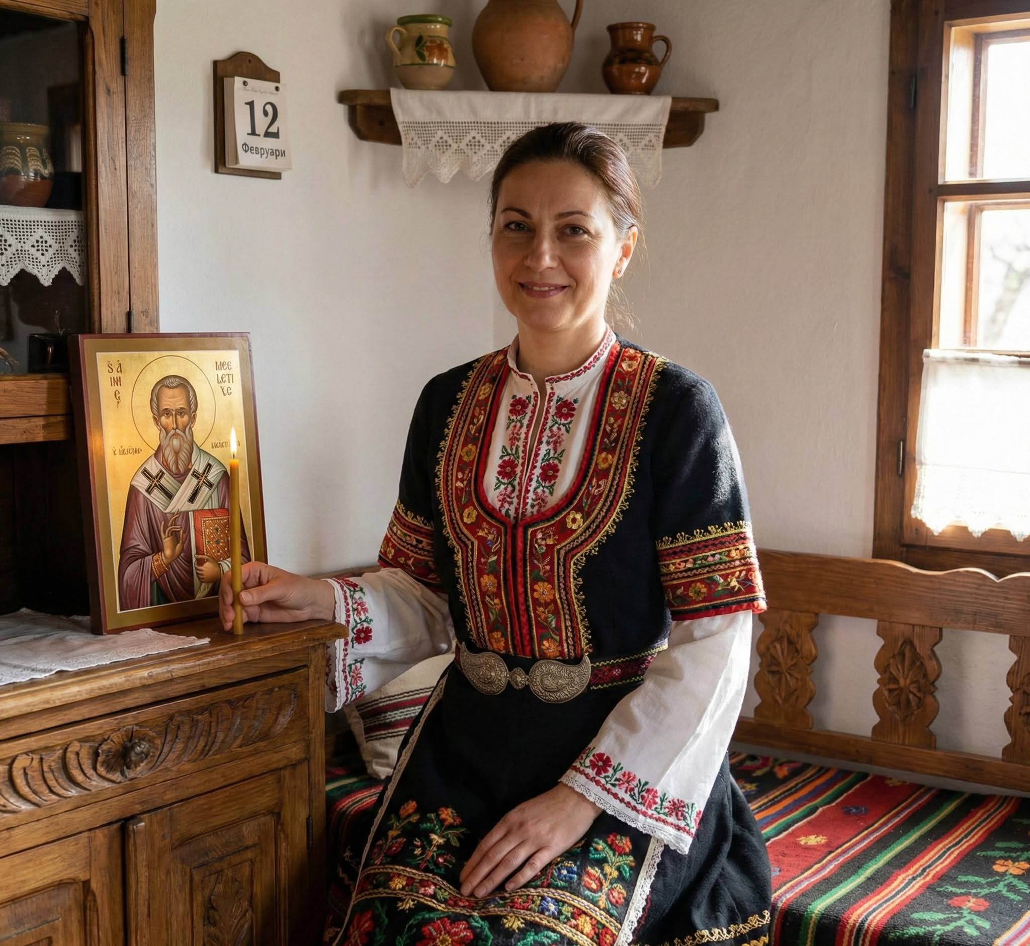 12 февруари - Почитаме Св. Мелетий 12 февруари - Почитаме Св. Мелетий / снимка с авторски права на списание HappyWoman.bg