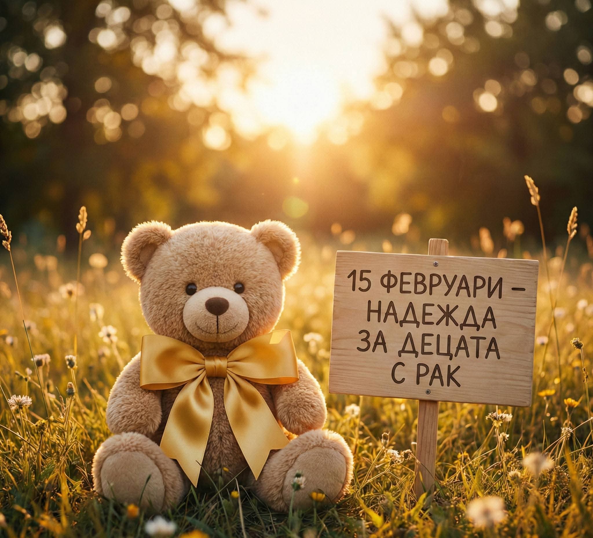 15 февруари – Международен ден на децата с рак 15 февруари – Международен ден на децата с рак / снимка с авторски права на списание HappyWoman.bg