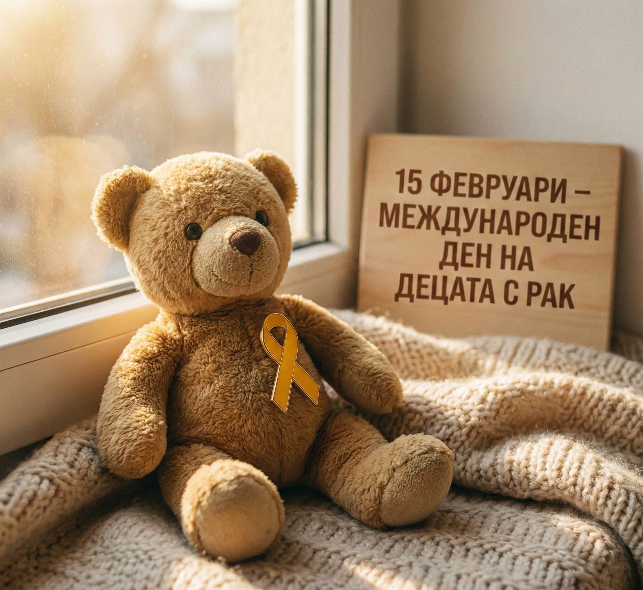 15 февруари – Международен ден на децата с рак 15 февруари – Международен ден на децата с рак / снимка с авторски права на списание HappyWoman.bg