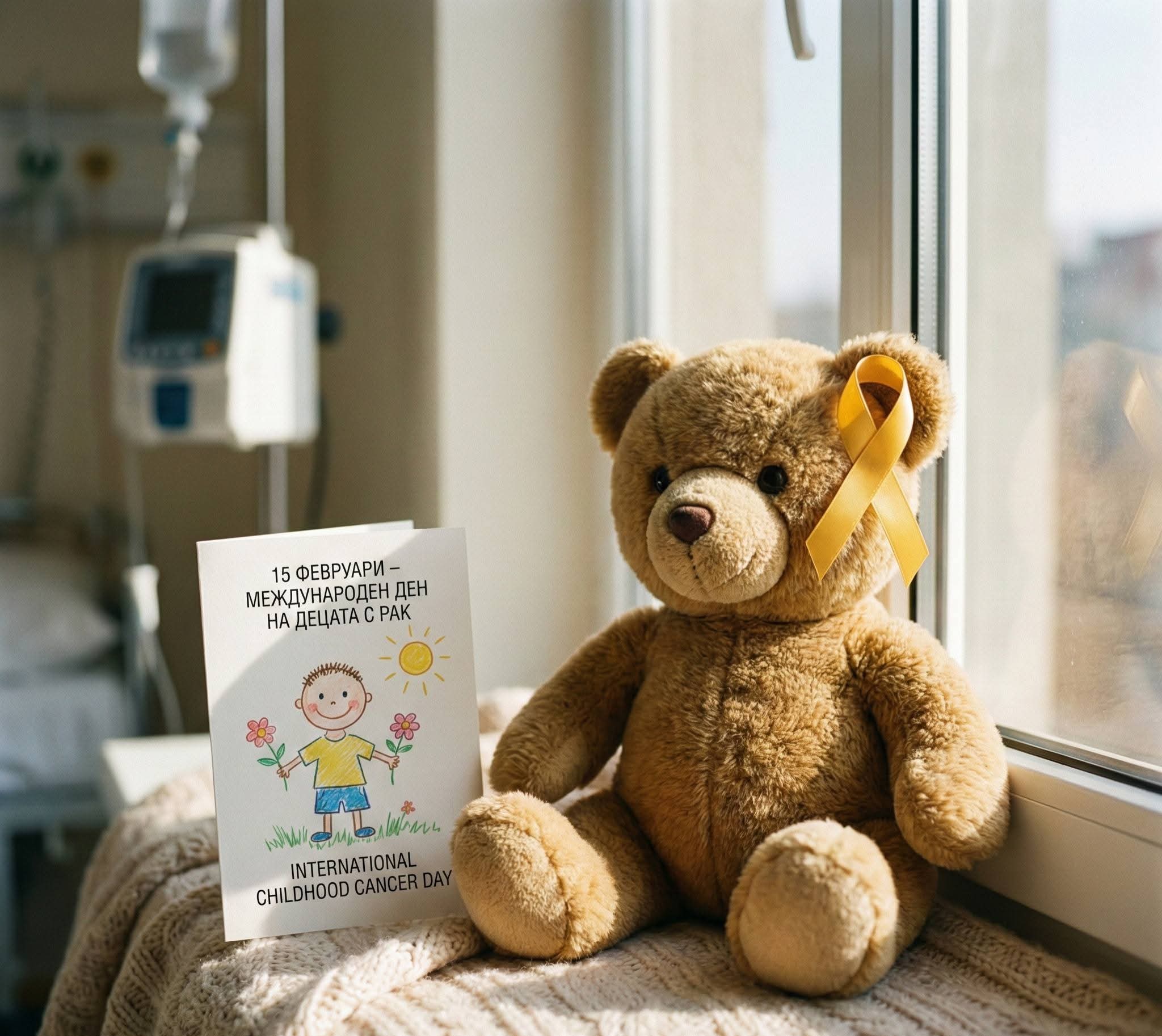 15 февруари – Международен ден на децата с рак 15 февруари – Международен ден на децата с рак / снимка с авторски права на списание HappyWoman.bg