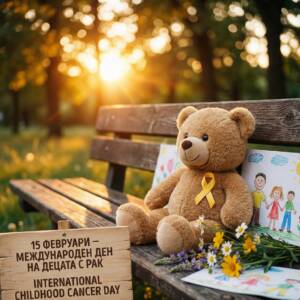 15 февруари – Международен ден на децата с рак 15 февруари – Международен ден на децата с рак / снимка с авторски права на списание HappyWoman.bg