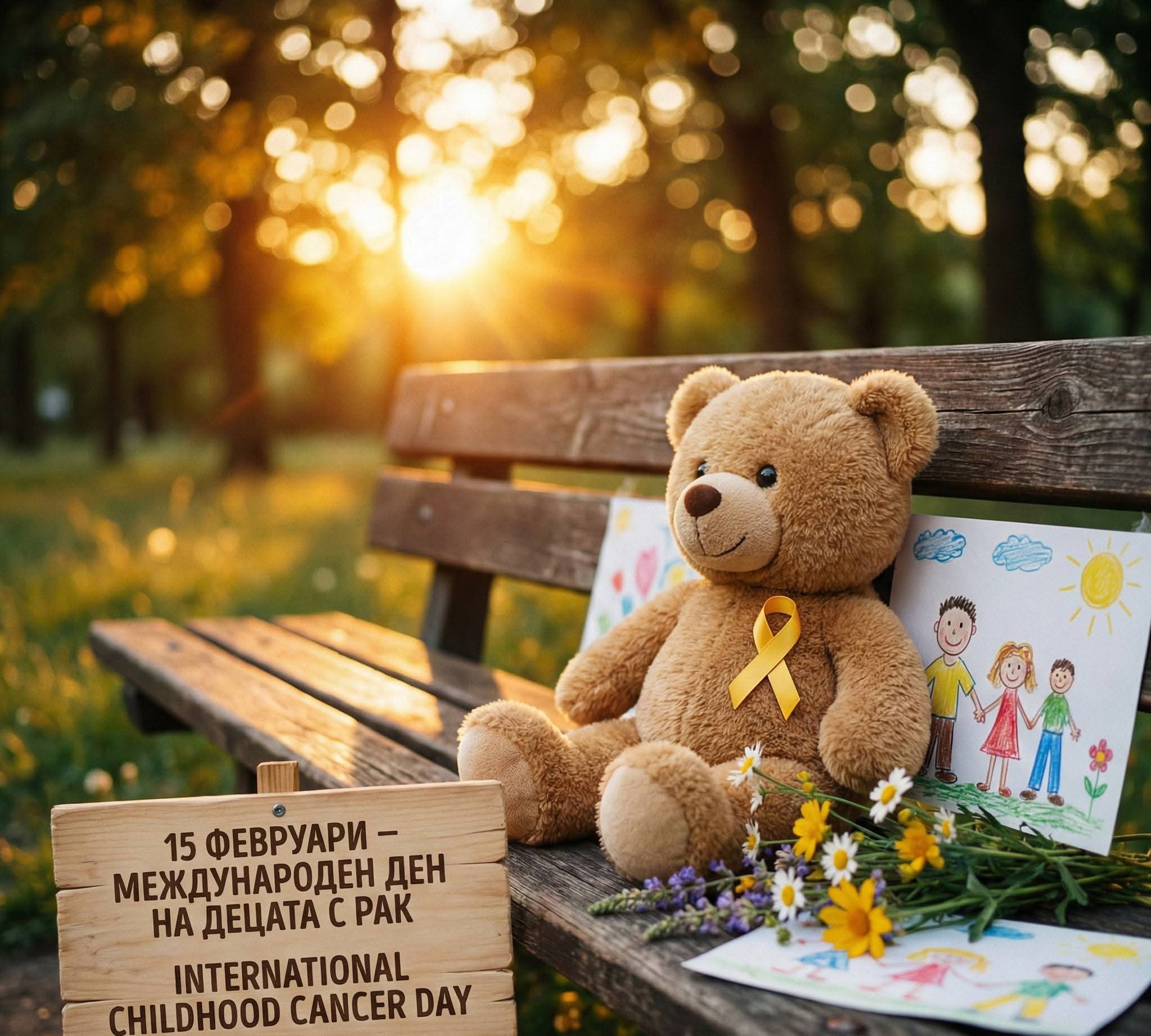 15 февруари – Международен ден на децата с рак 15 февруари – Международен ден на децата с рак / снимка с авторски права на списание HappyWoman.bg
