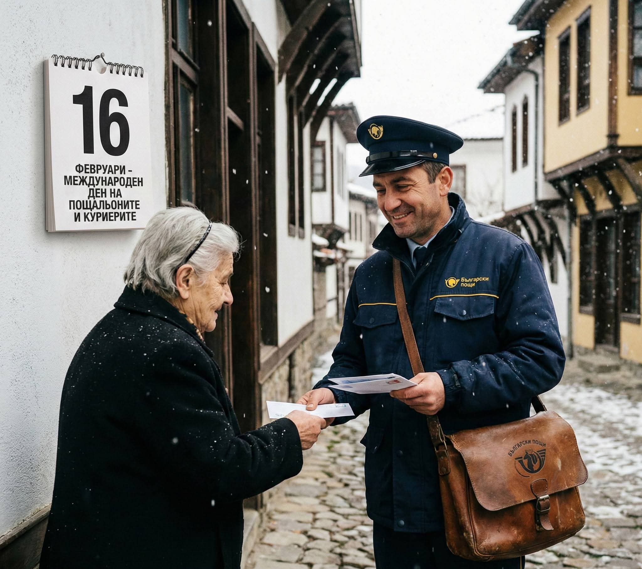 16 февруари - Международен ден на пощальоните и куриерите 16 февруари - Международен ден на пощальоните и куриерите / снимка с авторски права на списание HappyWoman.bg