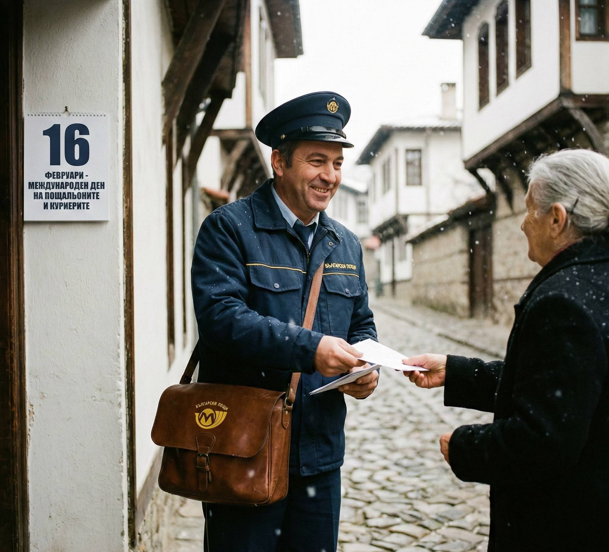16 февруари - Международен ден на пощальоните и куриерите 16 февруари - Международен ден на пощальоните и куриерите / снимка с авторски права на списание HappyWoman.bg