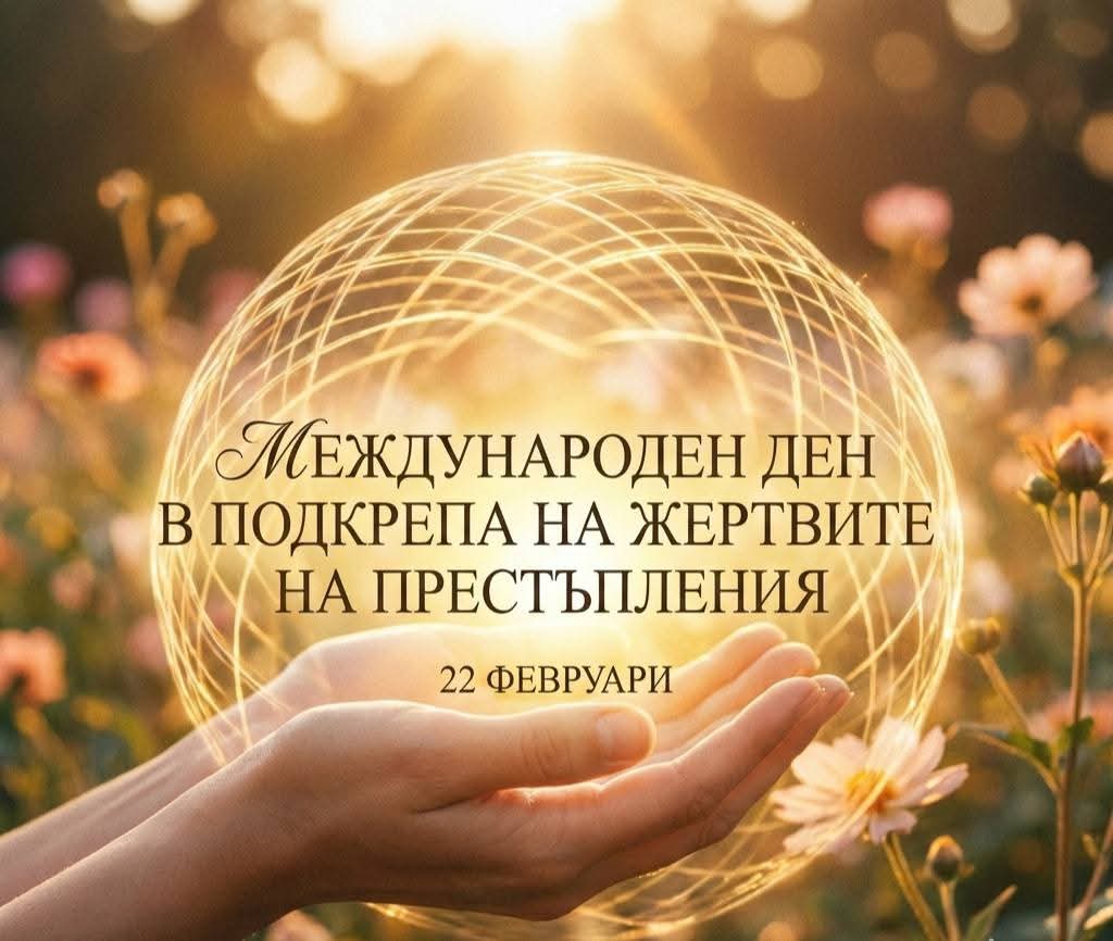 22 февруари - Международен ден в подкрепа на жертвите на престъпления 22 февруари - Международен ден в подкрепа на жертвите на престъпления / снимка с авторски права на списание HappyWoman.bg