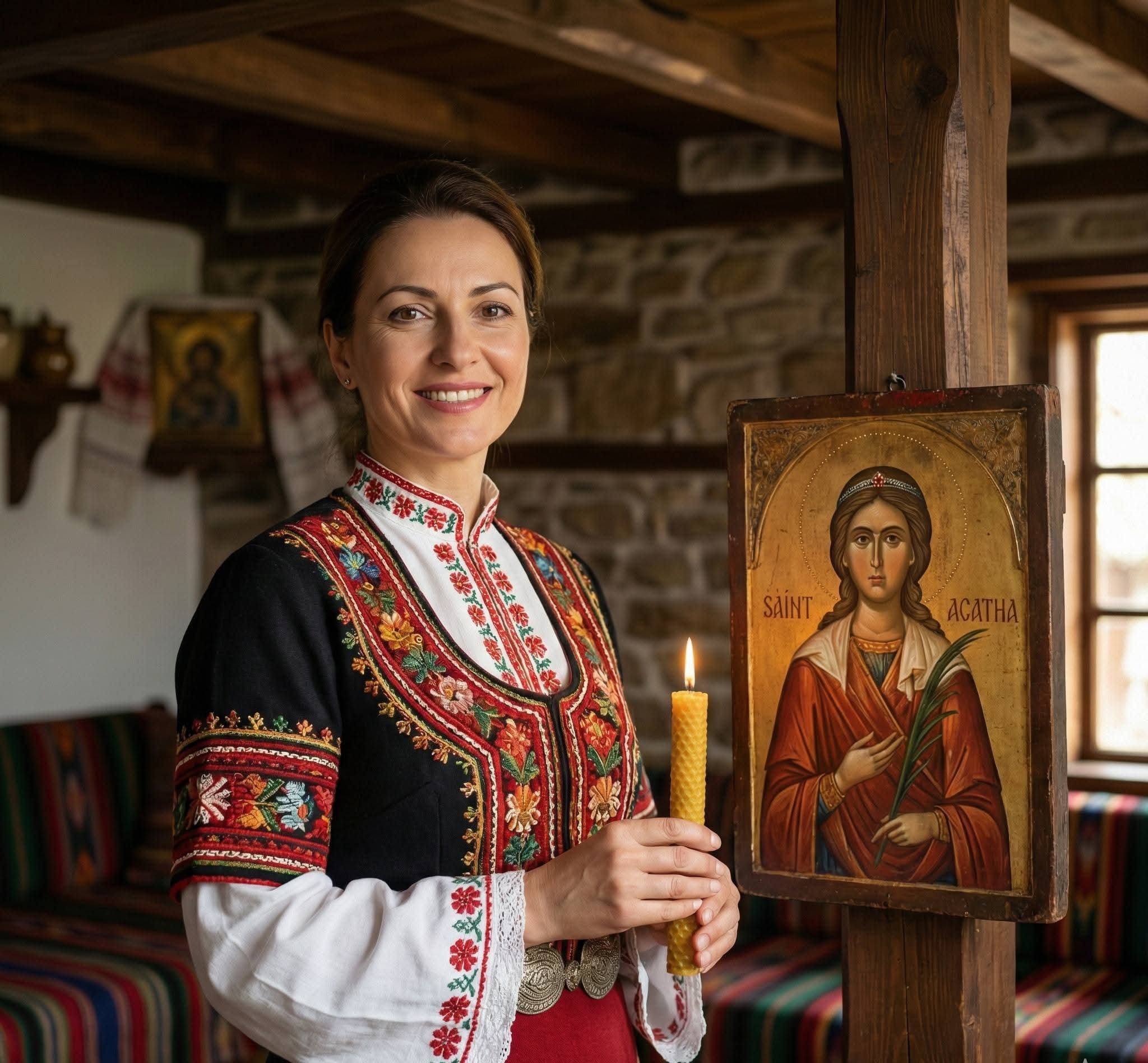 5 февруари - Почитаме паметта на Св. мъченица Агатия 5 февруари - Почитаме паметта на Св. мъченица Агатия / снимка с авторски права на списание HappyWoman.bg