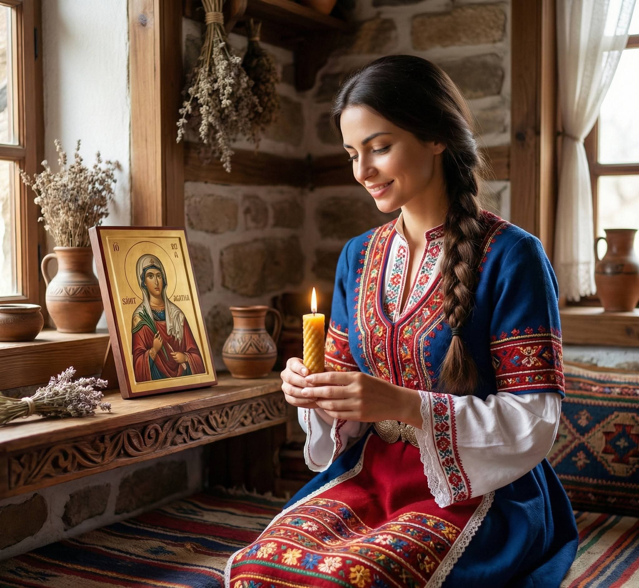 5 февруари - Почитаме паметта на Св. мъченица Агатия 5 февруари - Почитаме паметта на Св. мъченица Агатия / снимка с авторски права на списание HappyWoman.bg