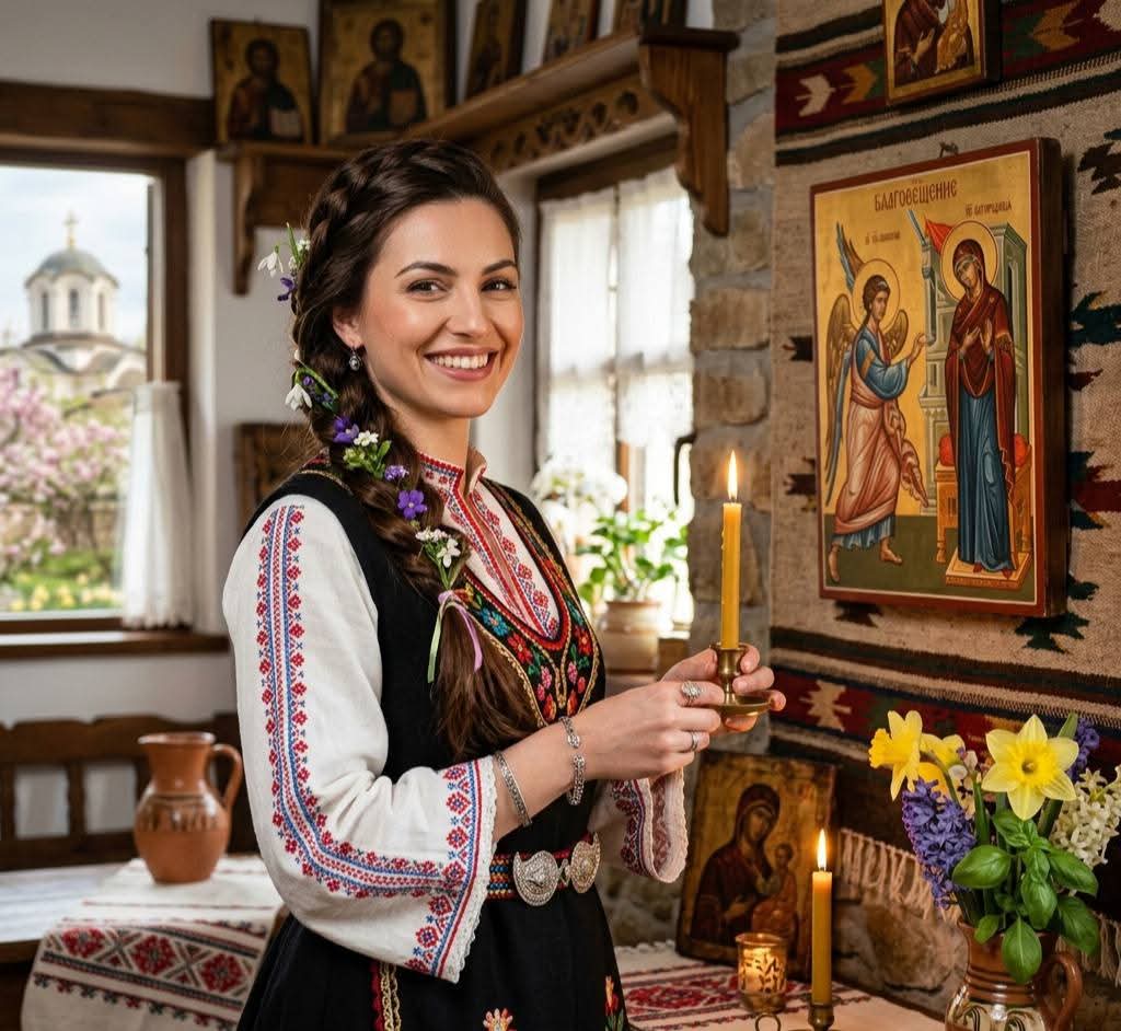 25 март – Благовещение, Благовец / снимка с авторски права на списание HappyWoman.bg