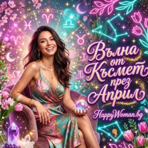 Вълна от Късмет Очаква Пет Зодии през Април 2026! Вълна от Късмет Очаква Пет Зодии през Април 2026!