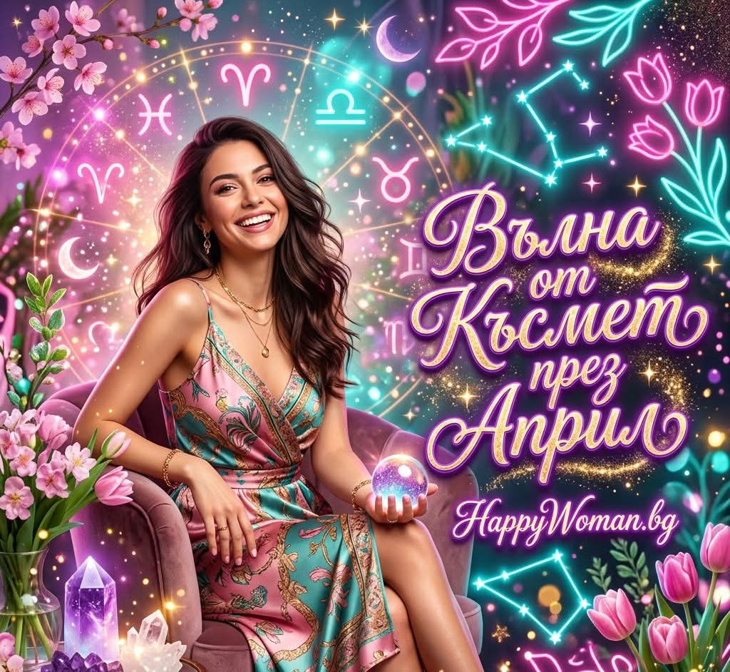 Вълна от Късмет Очаква Пет Зодии през Април 2026! Вълна от Късмет Очаква Пет Зодии през Април 2026!