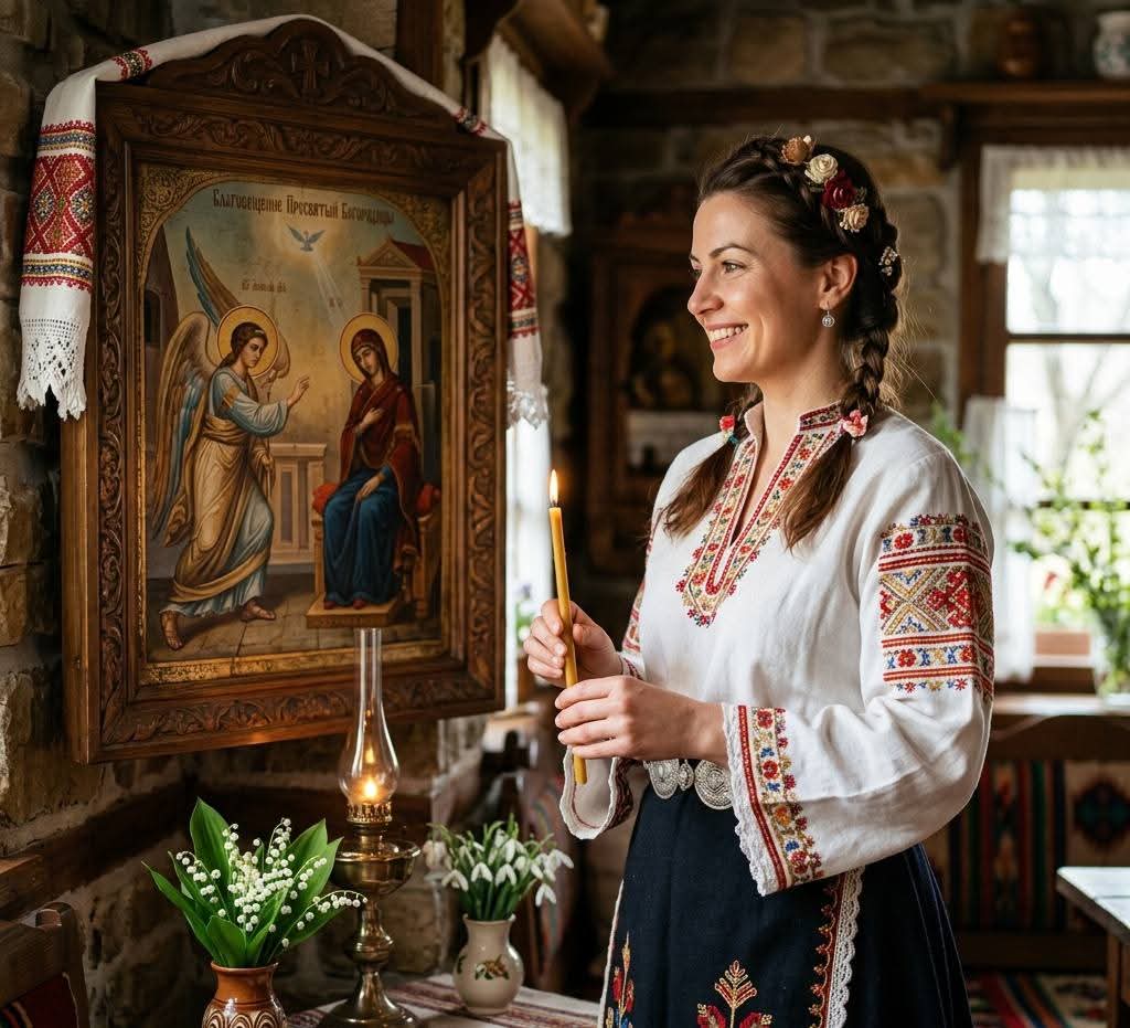 традиции на 25 март – Благовещение / снимка с авторски права на списание HappyWoman.bg