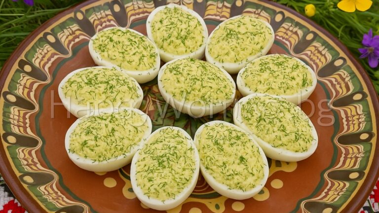 Пълнени яйца със сирене – празнична вкусотия с неустоим аромат