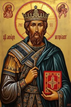 2 май - Почитаме Св. цар Борис-Михаил - Покръстител на българите Борис-Михаил