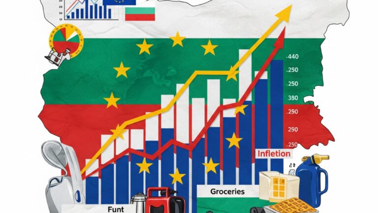 Инфлацията в България през юни 2025 г.: Анализ на данните от Евростат и какво означават те за пътя към еврото