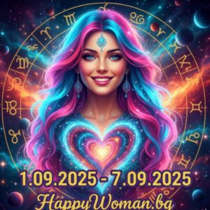 Седмичен Любовен Хороскоп за 1.09.2025 - 7.09.2025 за всяка зодия Седмичен Любовен Хороскоп за 1.09.2025 - 7.09.2025 за всяка зодия