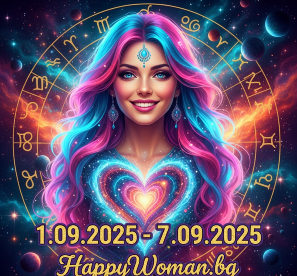 Седмичен Любовен Хороскоп за 1.09.2025 – 7.09.2025 за всяка зодия