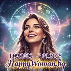 Седмичен хороскоп за 1.09.2025 - 7.09.2025 за всяка зодия